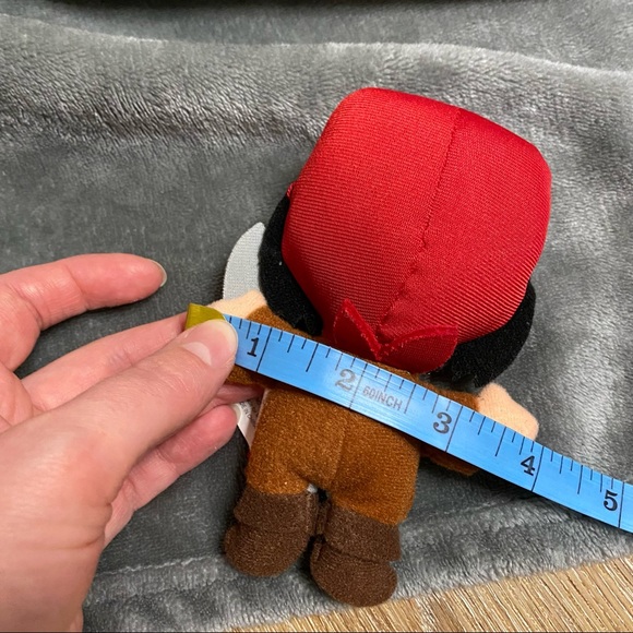 Captain Jack Sparrow McDonald’s 2006 Happy Meal Plush Pirates of the Carribean - Picture 7 of 7